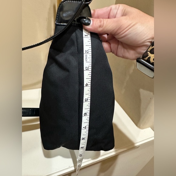 Gucci 2-way Carry Nylon and Bamboo Handbag - Picture 2 of 13